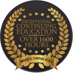 Exceptional Continuing Education Over 1600 Hours badge