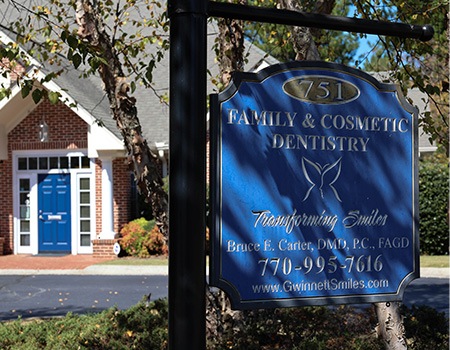 front of dental practice